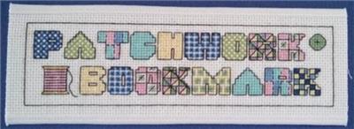 (image for) Patchwork Bookmark